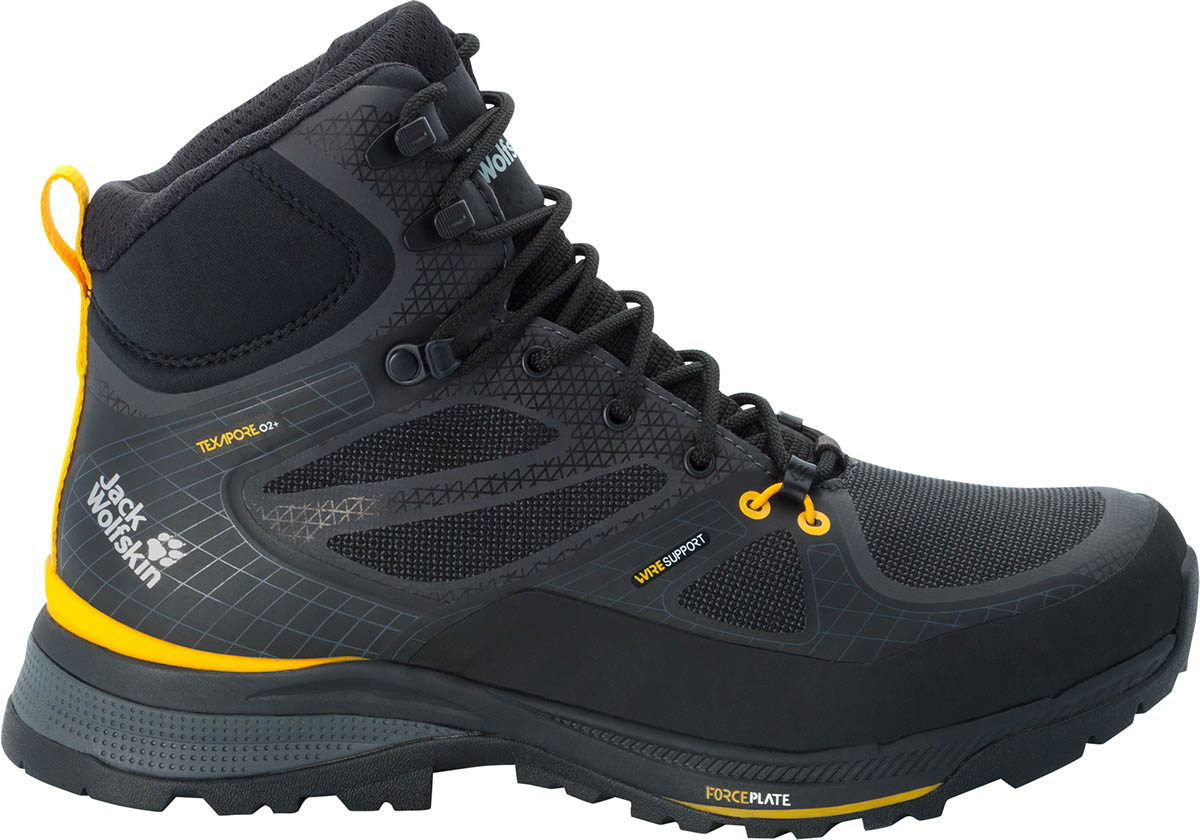 Jack Wolfskin Mens Force Trekker Texapore Mid Boots OutdoorGB